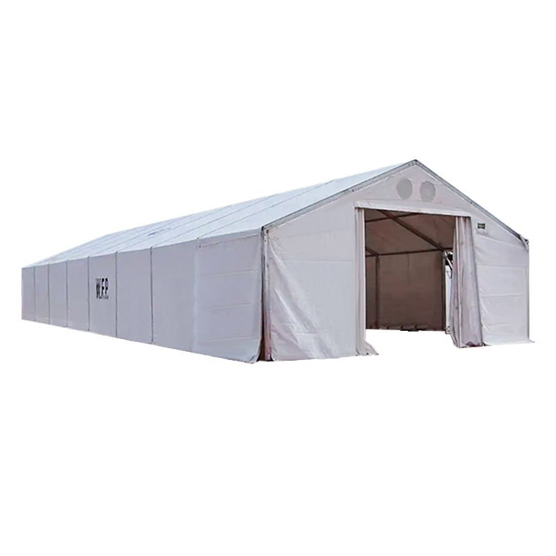 Unidades de armazenamento móveis de tenda de armazenamento flexível durável padrão IFRC/CICV/WFP/IOM 10x32m (MSU)