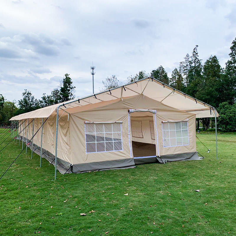 Tendas de alívio de desastres padrão UNSOS para 30 pessoas