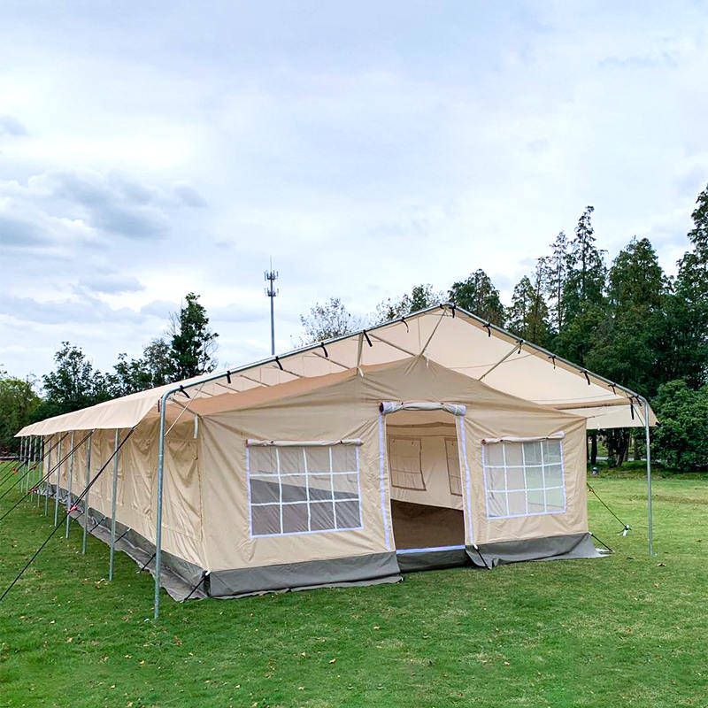 Tendas de alívio de desastres padrão UNSOS para 30 pessoas