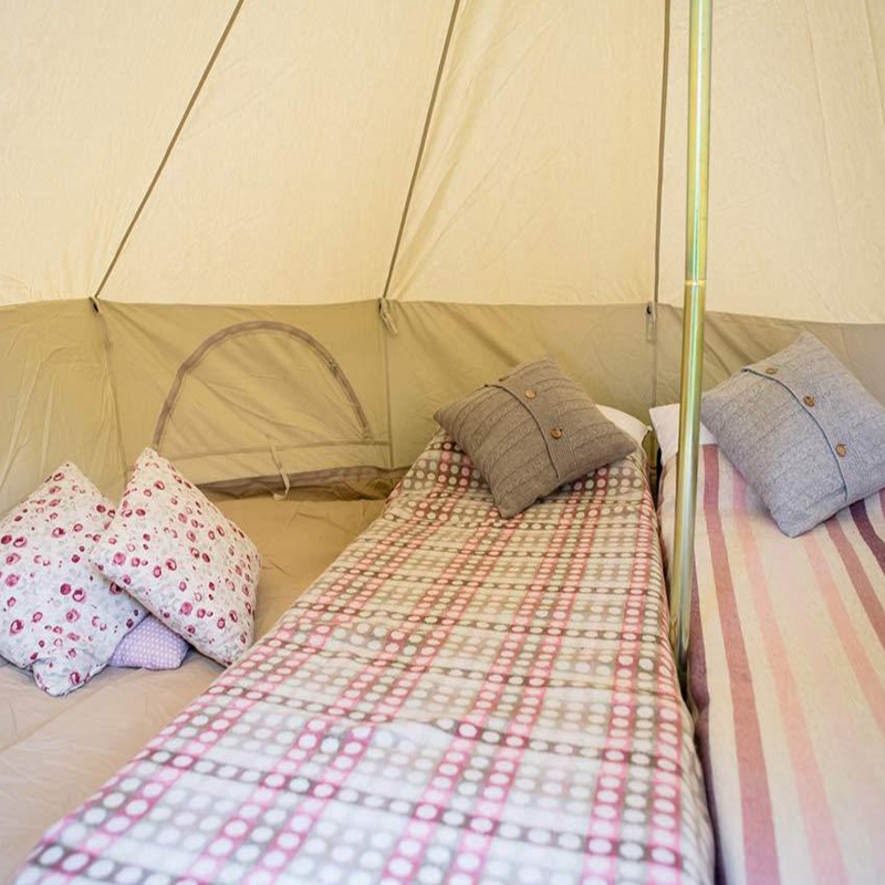 Barraca de acampamento impermeável padrão de 3m Bell Tent