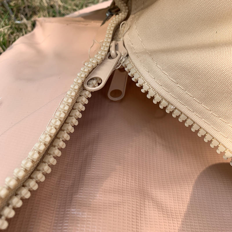 Barraca de lona de acampamento familiar Tipi de pólo único de 4 metros