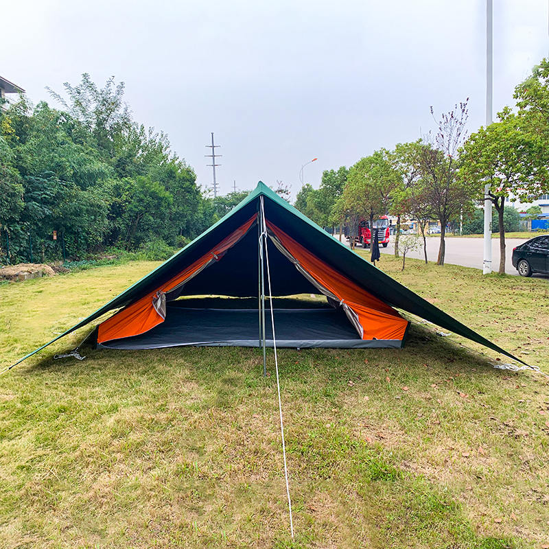 Tenda Escoteira Tradicional de Lona 5,2x5,5m para 8 Pessoas