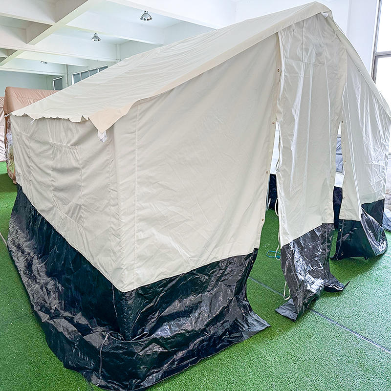 Tenda familiar dobrável para todos os climas padrão do CICV IFRC ACNUR para 5 pessoas