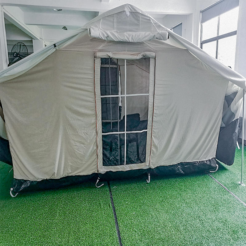 Tenda familiar dobrável para todos os climas padrão do CICV IFRC ACNUR para 5 pessoas