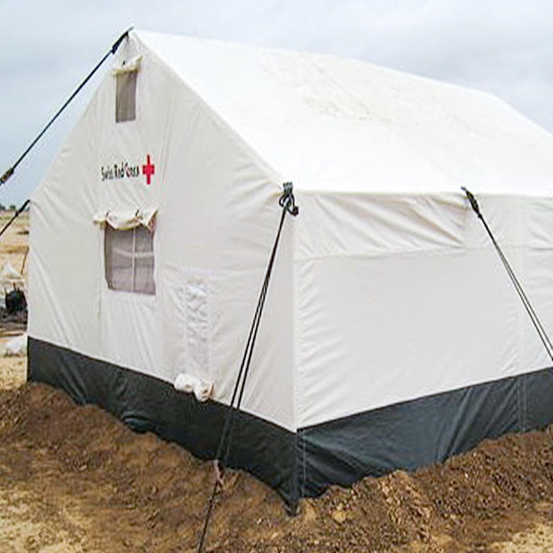 Tenda familiar dobrável para todos os climas padrão do CICV IFRC ACNUR para 5 pessoas