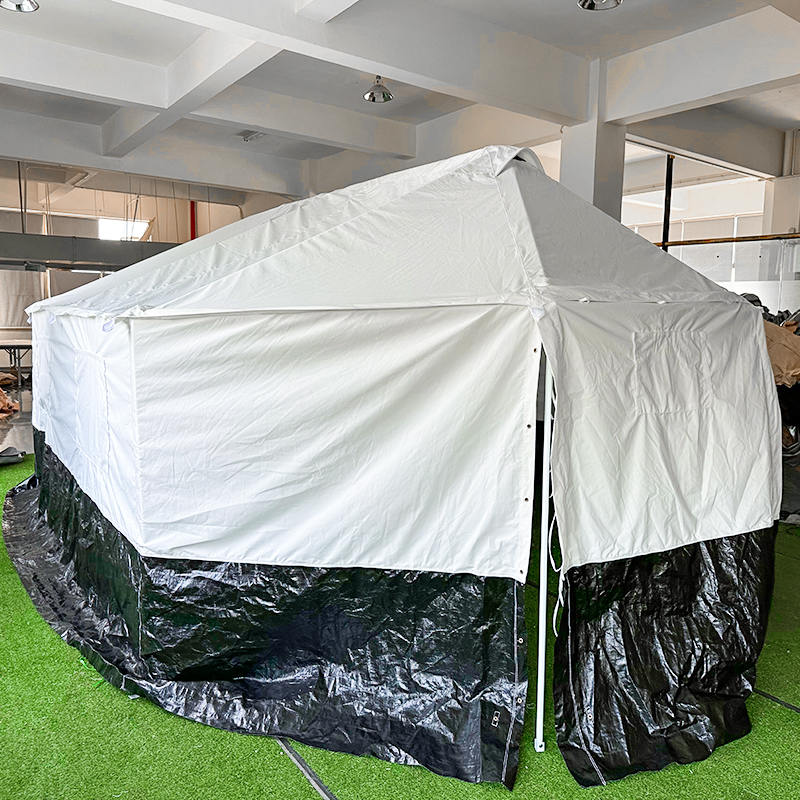 Tenda familiar dobrável para todos os climas padrão do CICV IFRC ACNUR para 5 pessoas