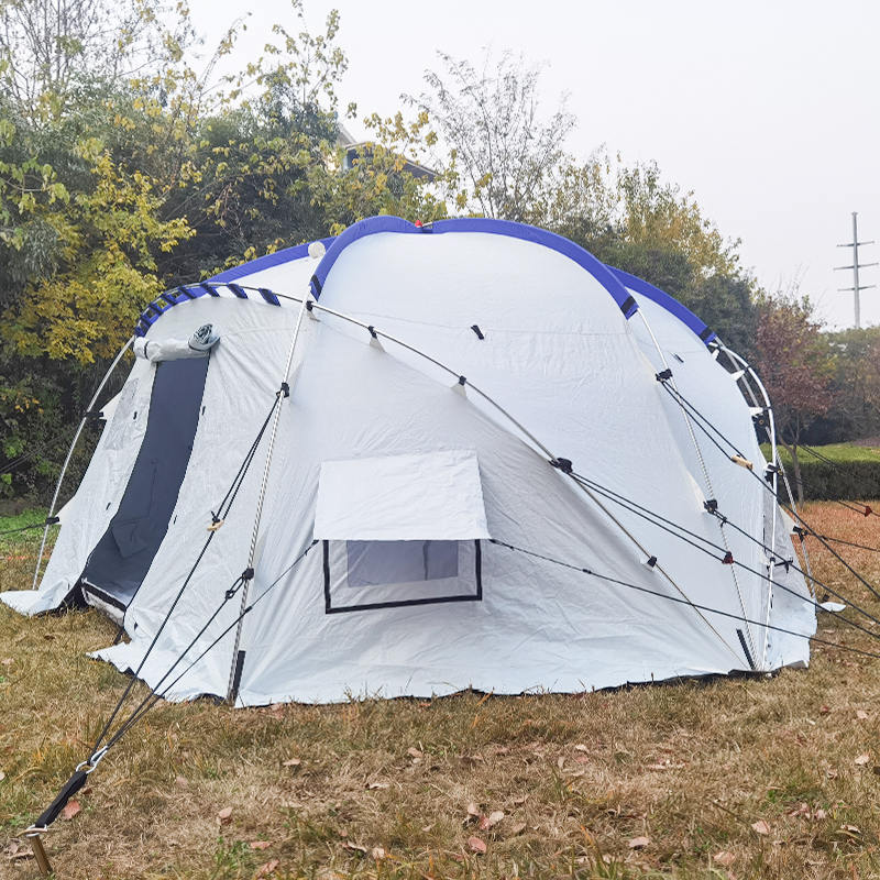 Tenda de cúpula geodésica Tenda familiar geodésica autônoma para 5 pessoas