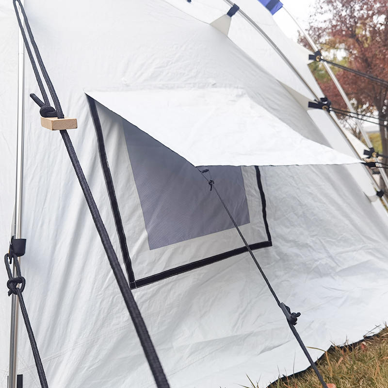 Tenda de cúpula geodésica Tenda familiar geodésica autônoma para 5 pessoas