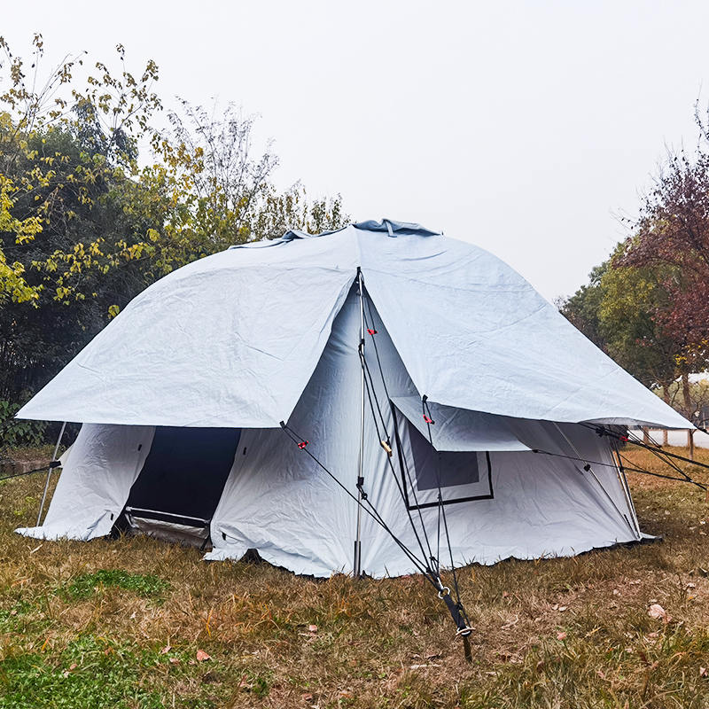 Tenda de cúpula geodésica Tenda familiar geodésica autônoma para 5 pessoas