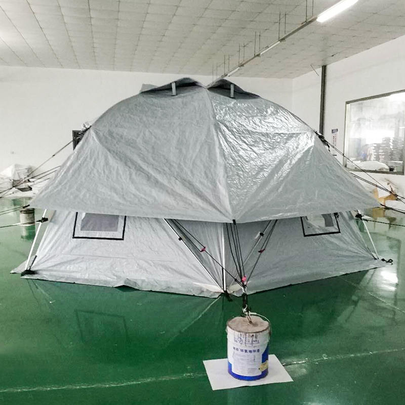 Tenda de cúpula geodésica Tenda familiar geodésica autônoma para 5 pessoas