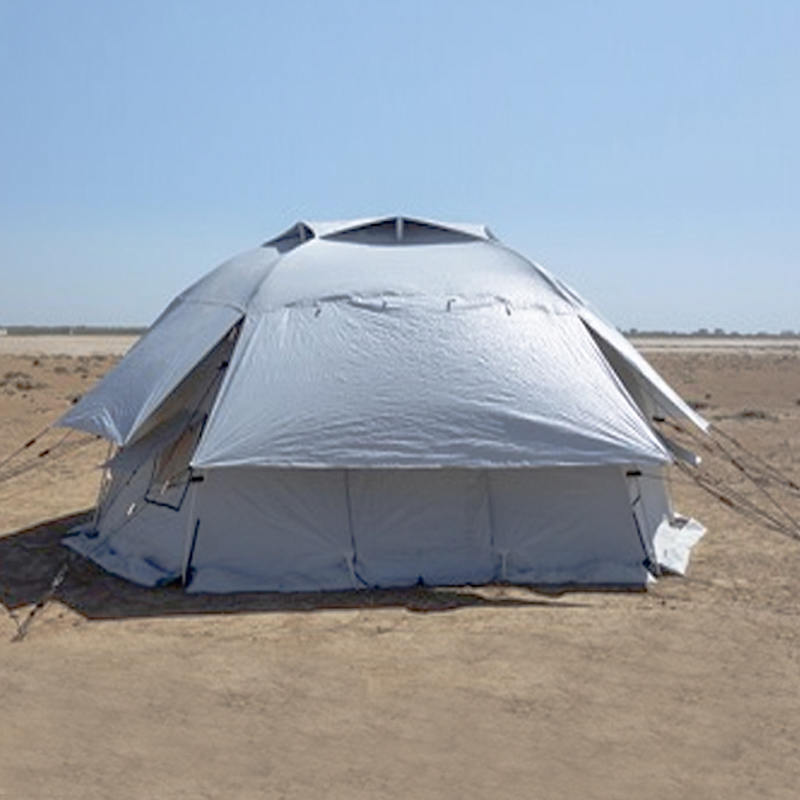 Tenda de cúpula geodésica Tenda familiar geodésica autônoma para 5 pessoas