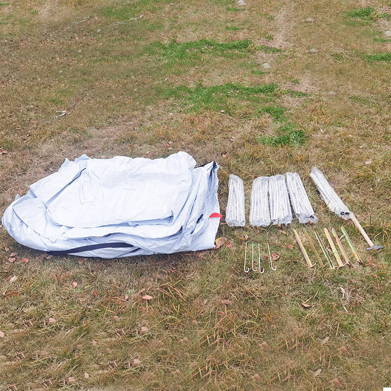 Tenda de cúpula geodésica Tenda familiar geodésica autônoma para 5 pessoas