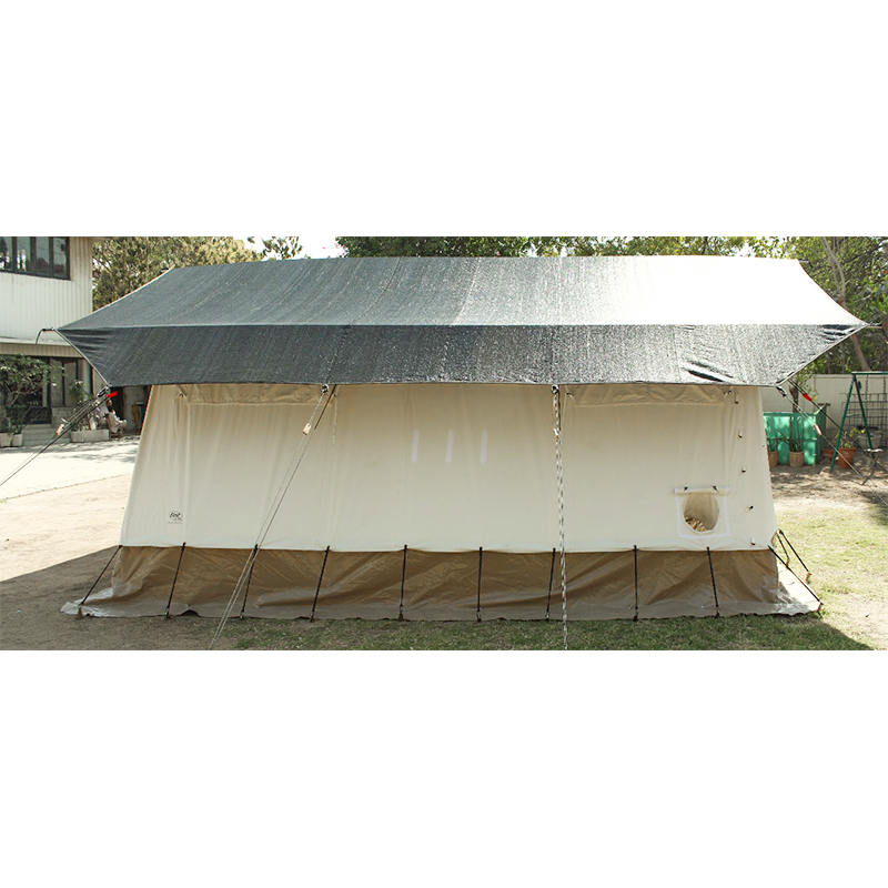 Tenda base para abrigos multiuso padrão CICV/IFRC de 33,6 m²