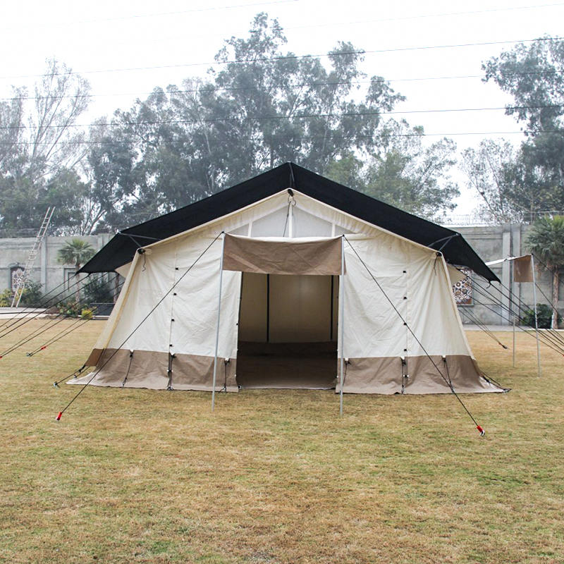 Tenda base para abrigos multiuso padrão CICV/IFRC de 33,6 m²