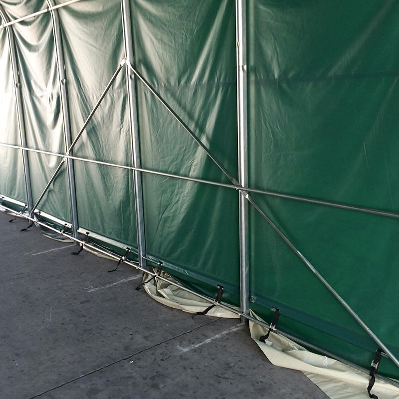 barracas industriais resistentes de alta temperatura do armazenamento do armazém de 6X12 2.6m Sideheight