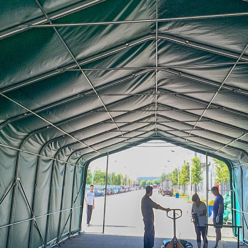 barracas industriais resistentes de alta temperatura do armazenamento do armazém de 6X12 2.6m Sideheight