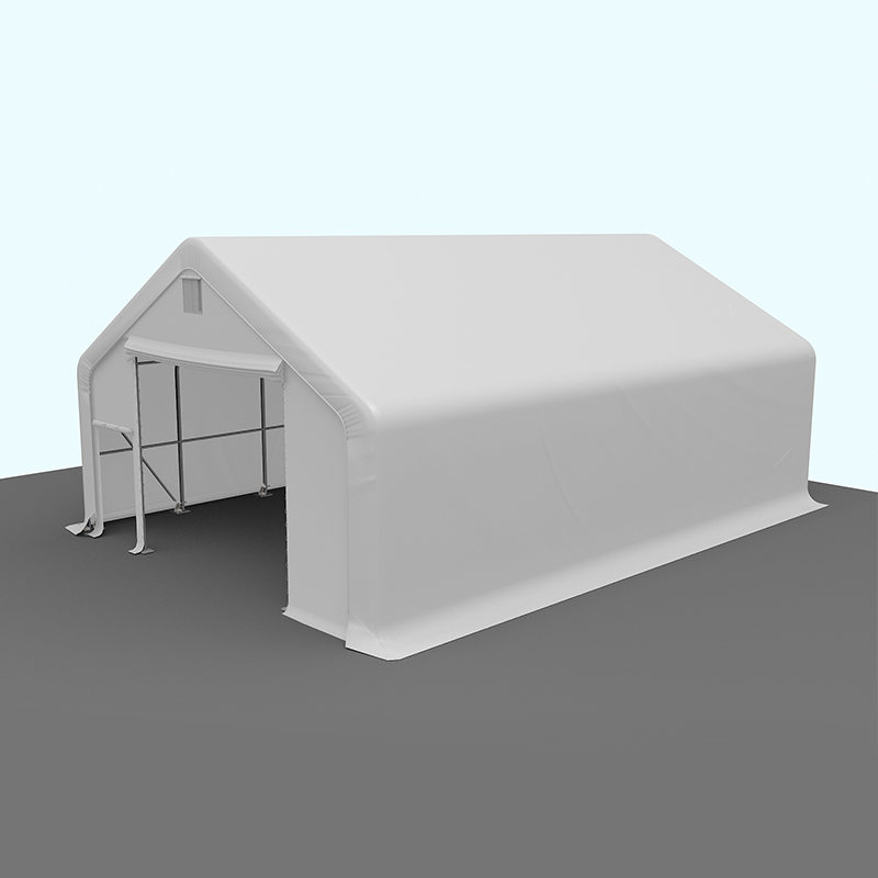 Barraca verde industrial do armazenamento do armazém do PVC de 8X12m-3m grande