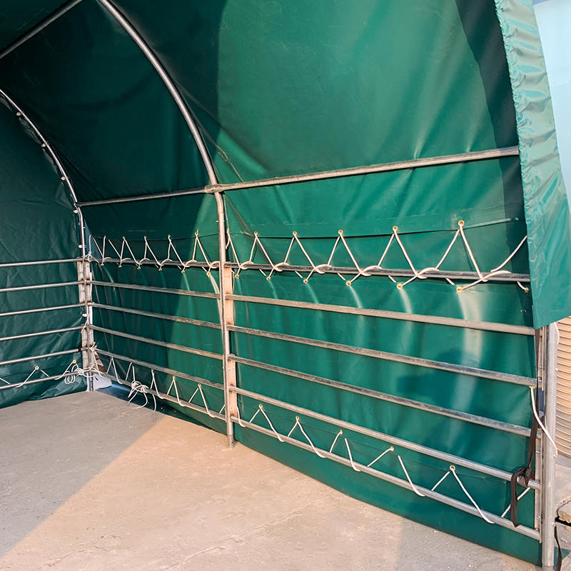 Abrigos portáteis de gado 4x4mx3,15m para cavalos, vacas, ovelhas