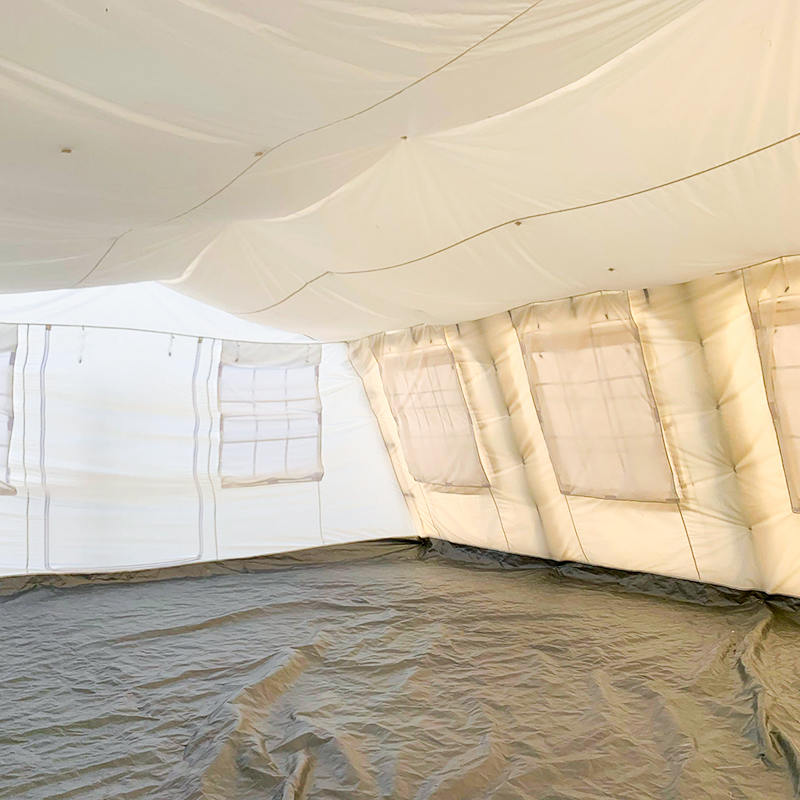 Tenda Huggy multiuso padrão 42m² padrão UNICEF