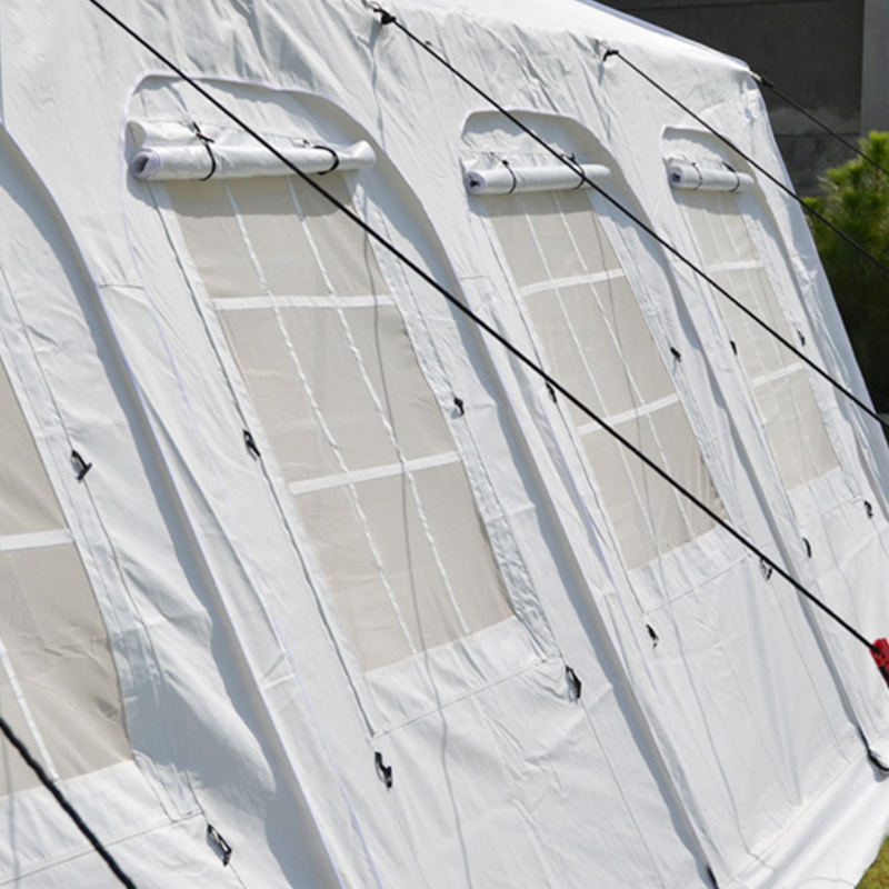 Tenda Huggy multiuso padrão 42m² padrão UNICEF