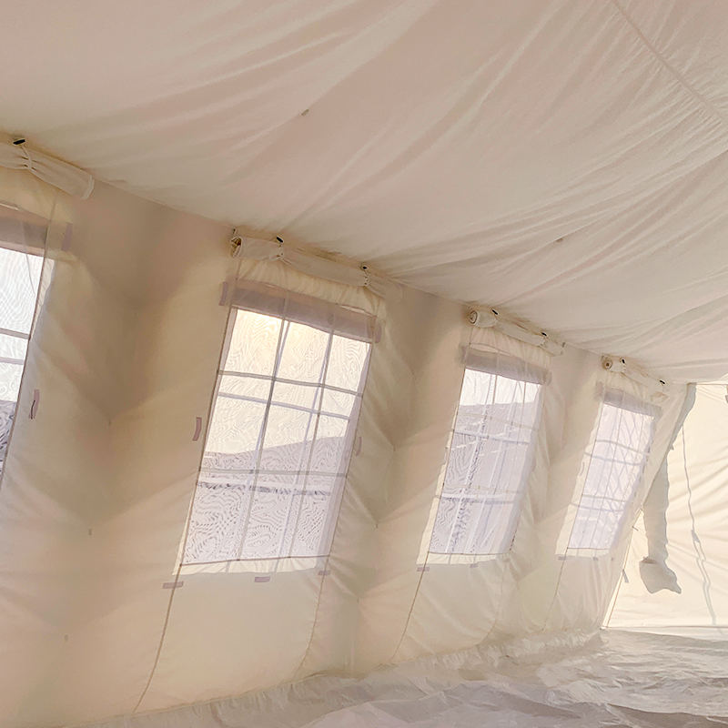 Tenda Huggy multiuso padrão 42m² padrão UNICEF