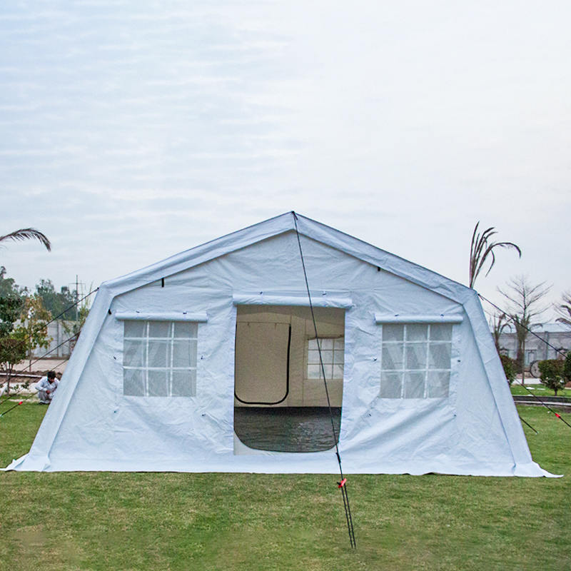 Tenda Huggy multiuso padrão 42m² padrão UNICEF