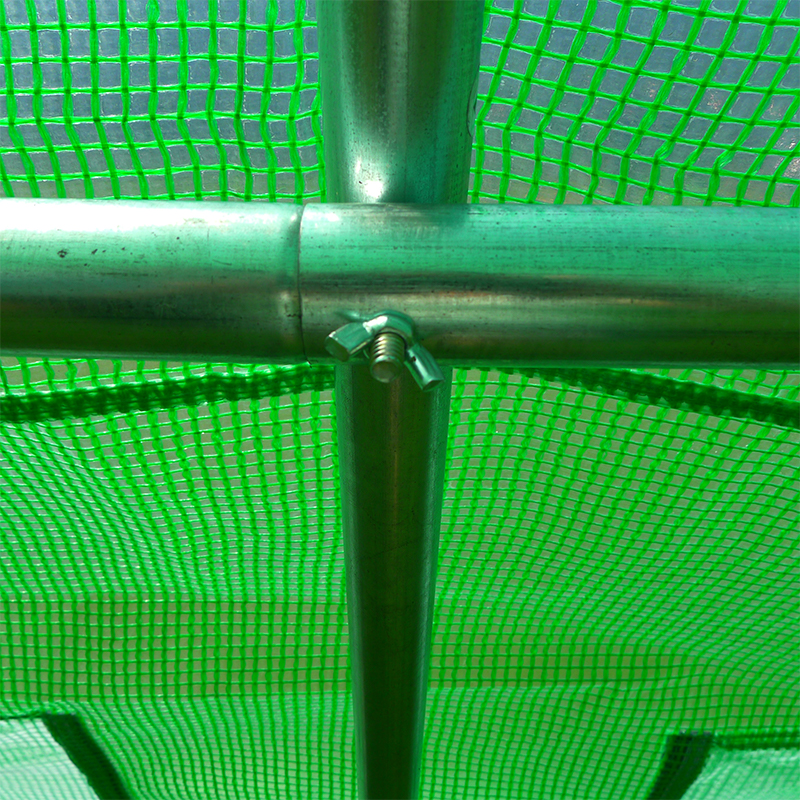 grandes estufas túneis resistentes de 4x10x2,3m