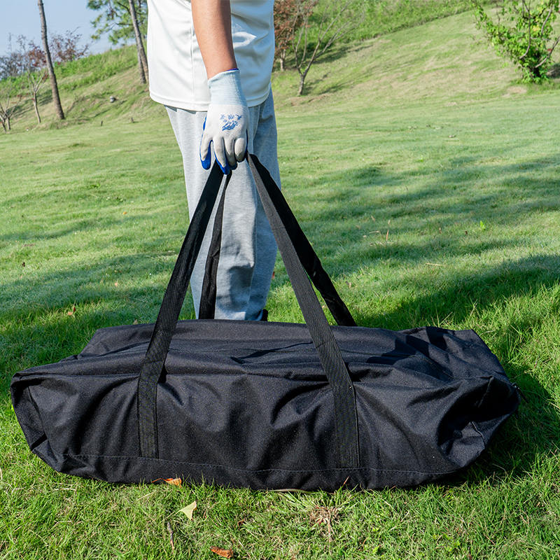 Tenda de poste com dossel branco de PVC de 20