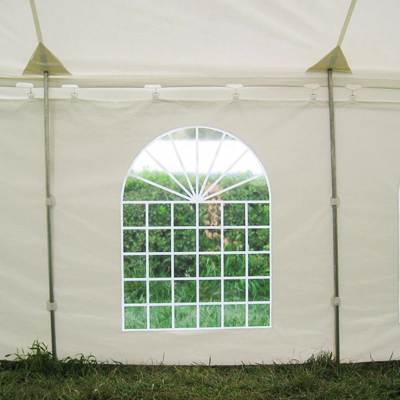 Tenda tradicional de pólo para eventos em PVC 7X12m com janelas