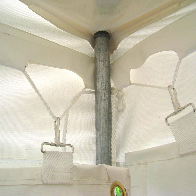 Tenda tradicional de pólo para eventos em PVC 7X12m com janelas