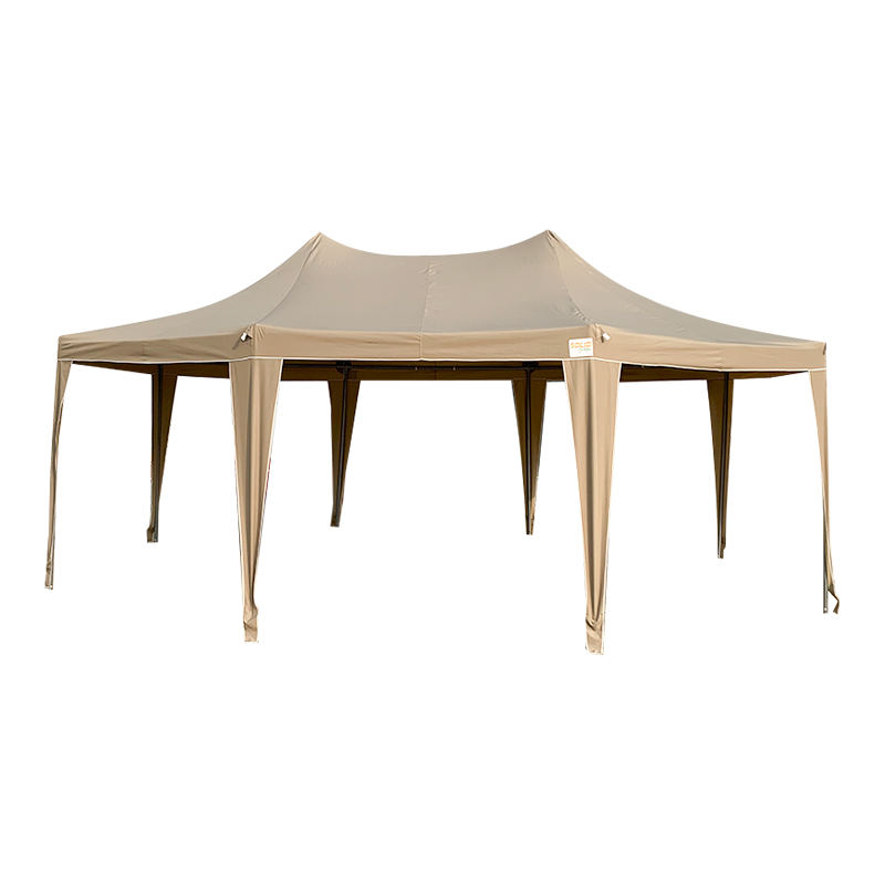 barraca impermeável do gazebo do pavilhão do partido do PVC do pagode octogonal tradicional de 5x6.8m