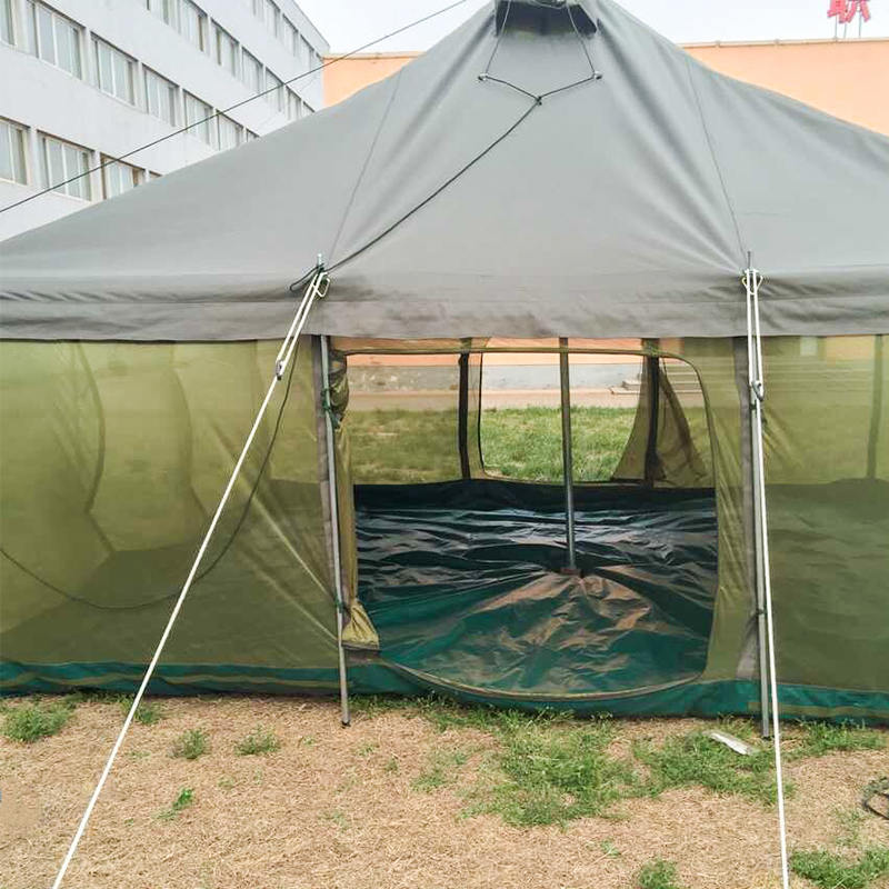 Tenda de Pólo Militar 4,8x4,8m - Tipo Tropical