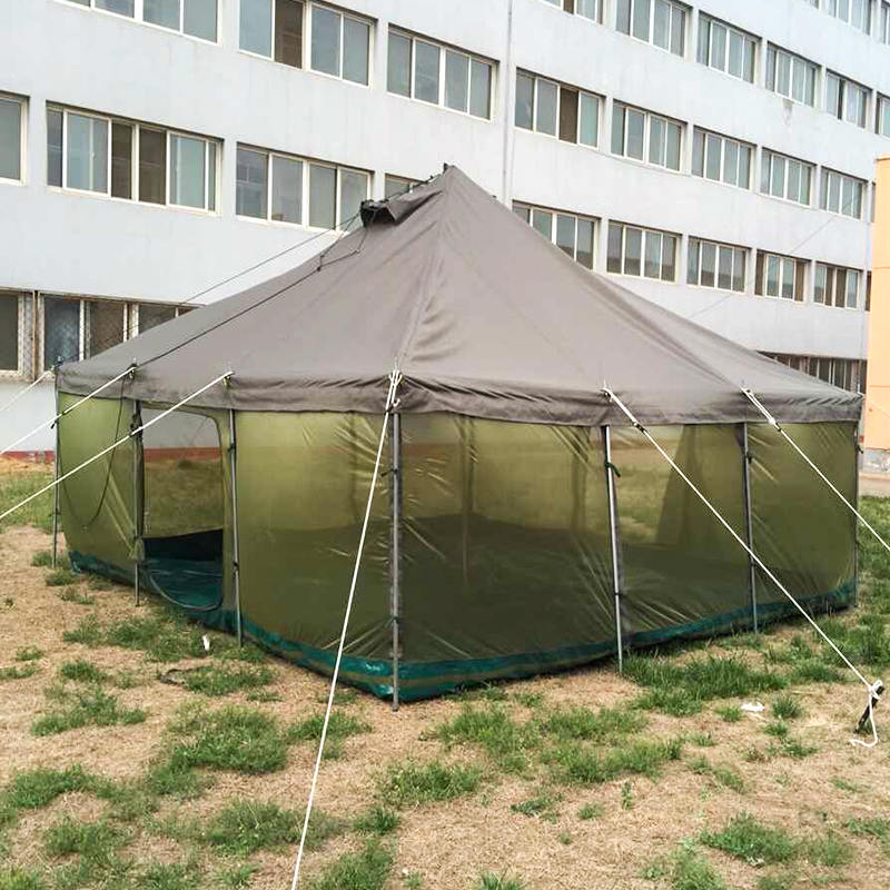Tenda de Pólo Militar 4,8x4,8m - Tipo Tropical
