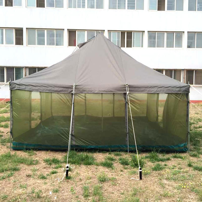 Tenda de Pólo Militar 4,8x4,8m - Tipo Tropical