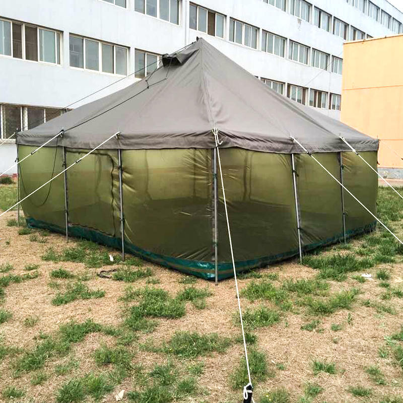 Tenda de Pólo Militar 4,8x4,8m - Tipo Tropical