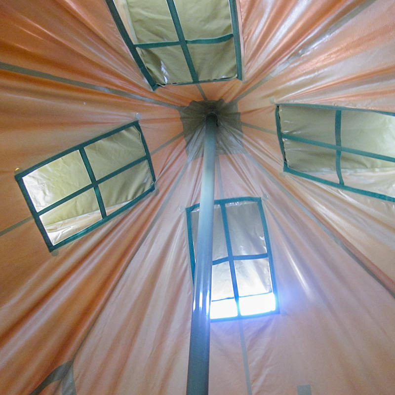 barraca da ajuda humanitária do exército da lona de 5x5m 8-12 pessoas