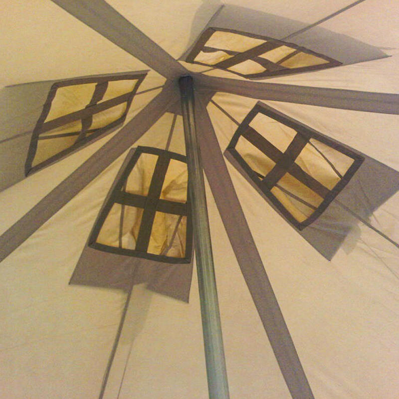 barraca da ajuda humanitária do exército da lona de 5x5m 8-12 pessoas