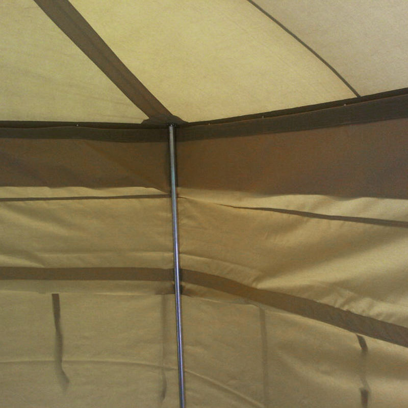 Tenda de lona militar de uso geral 5x10m com teto de quadril