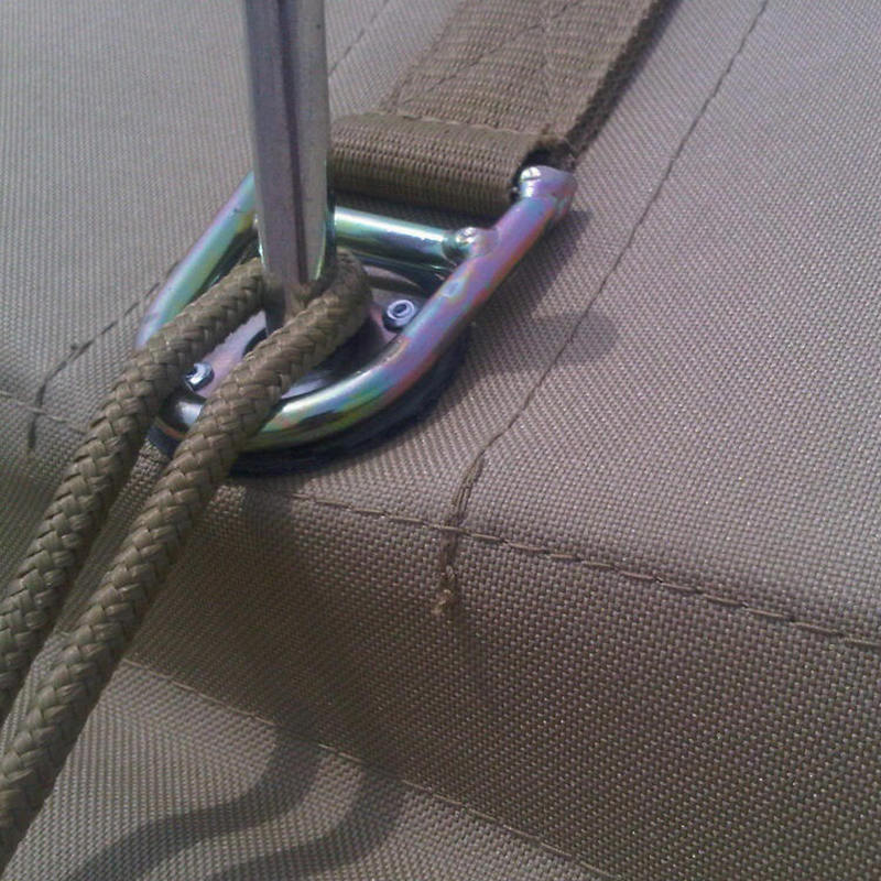 Tenda de lona militar de uso geral 5x10m com teto de quadril