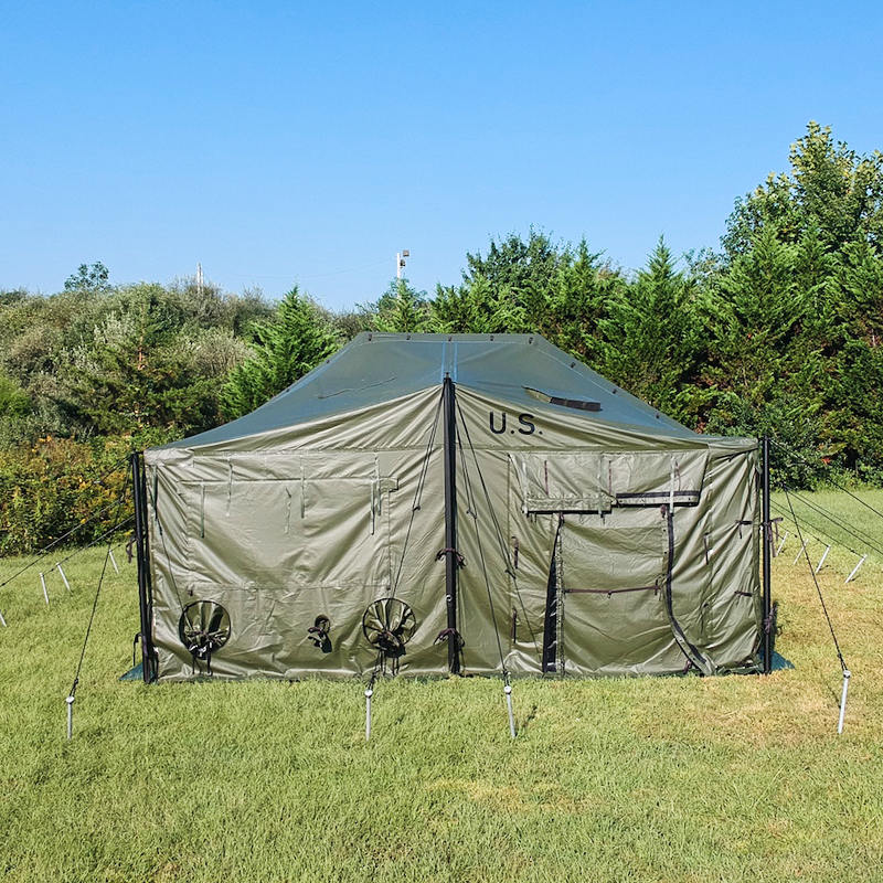 Sistema de tenda modular militar de uso geral tipo I-Large