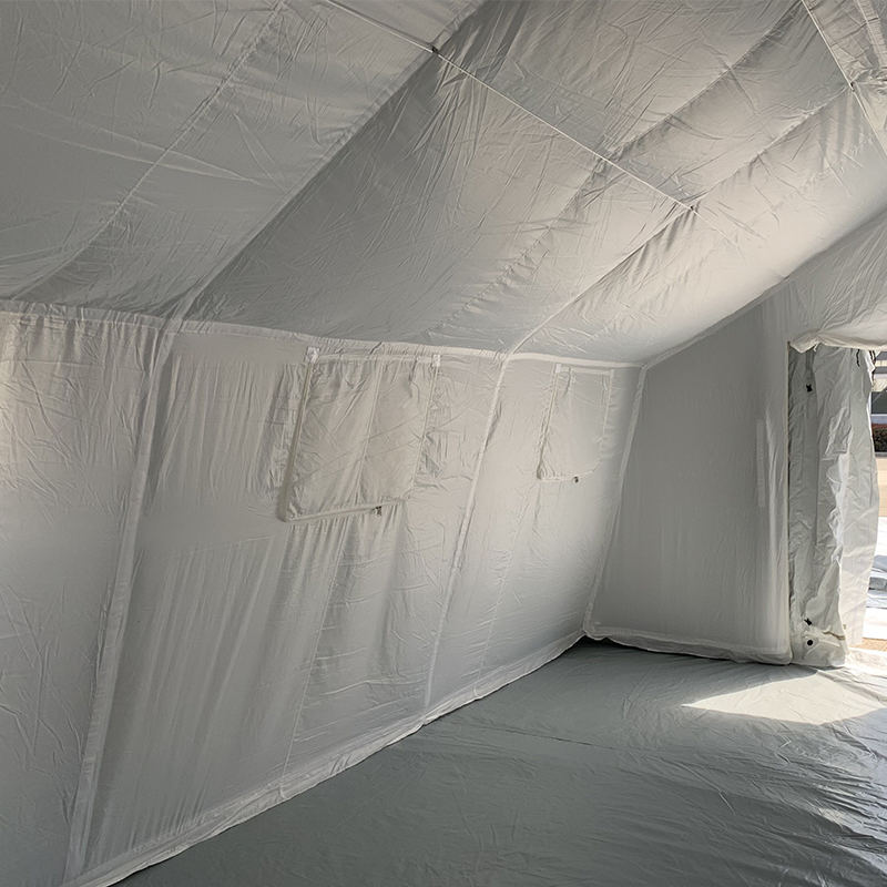 Tenda Insuflável Dispensário Cruz Vermelha 30 m²