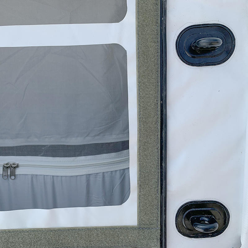 Tenda Insuflável Dispensário Cruz Vermelha 30 m²