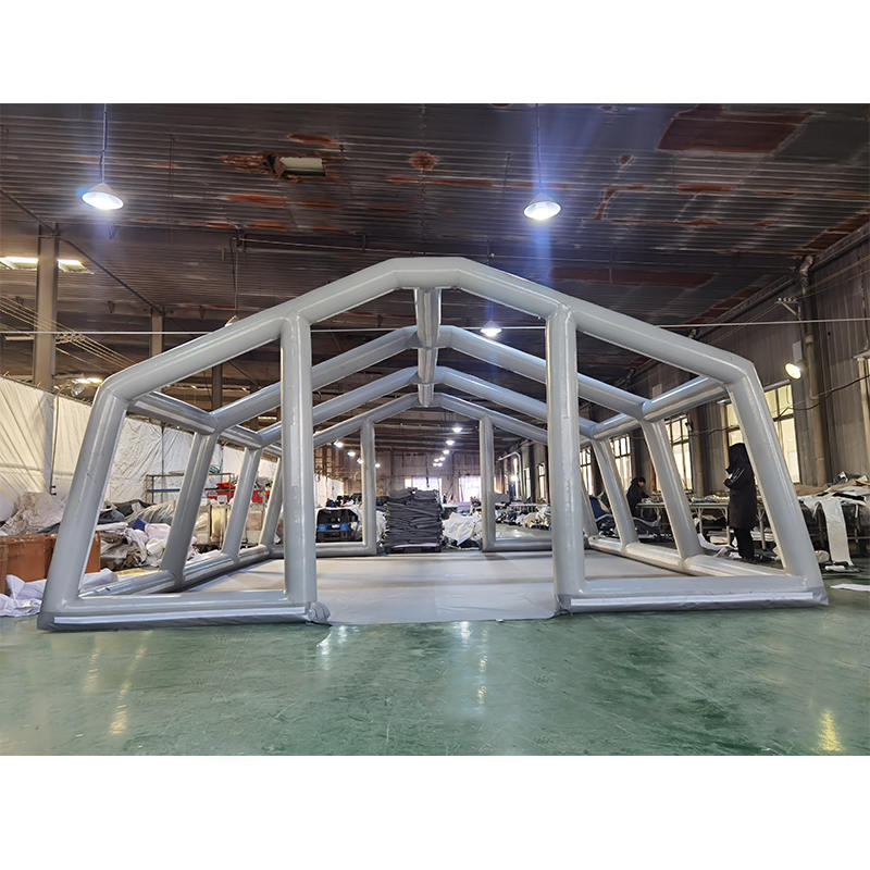 Tenda Insuflável Multiusos de Implantação Rápida de 42 m²
