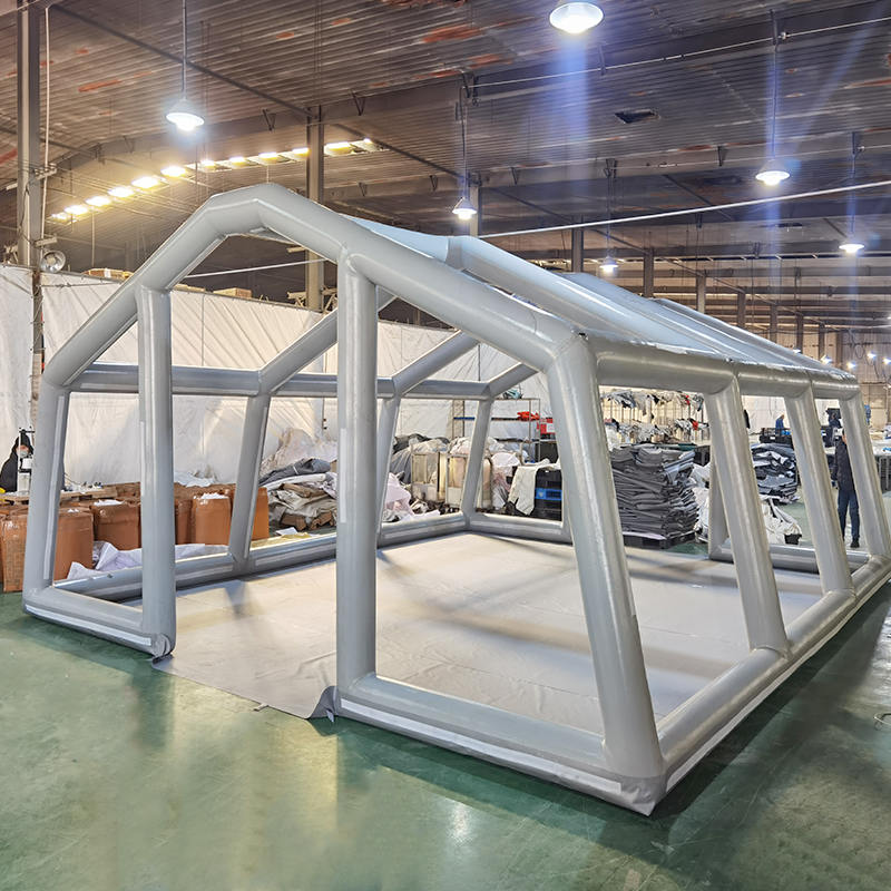 Tenda Insuflável Multiusos de Implantação Rápida de 42 m²