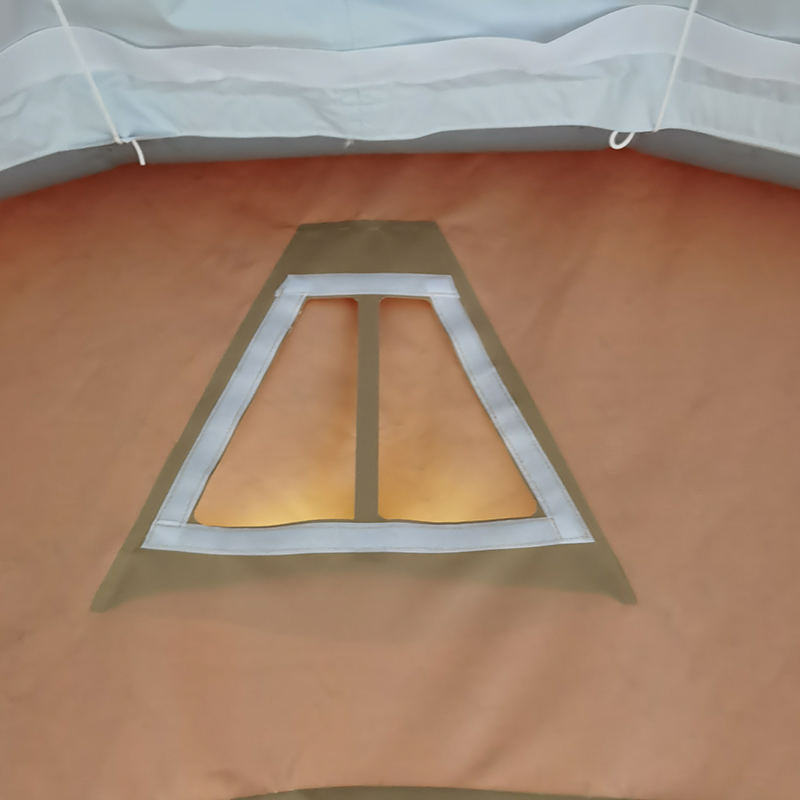 Tenda Insuflável Multiusos de Implantação Rápida de 42 m²