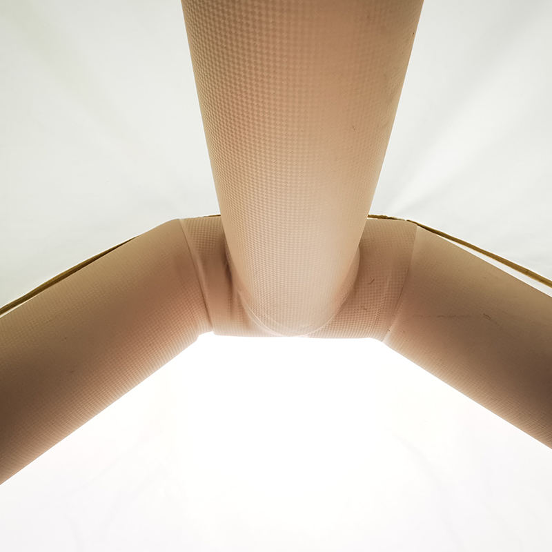 Barraca de acampamento inflável glamour de quatro estações para 2-4 pessoas