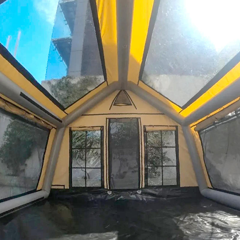 Barraca de acampamento inflável do panorama de quatro estações de 8-10 pessoas