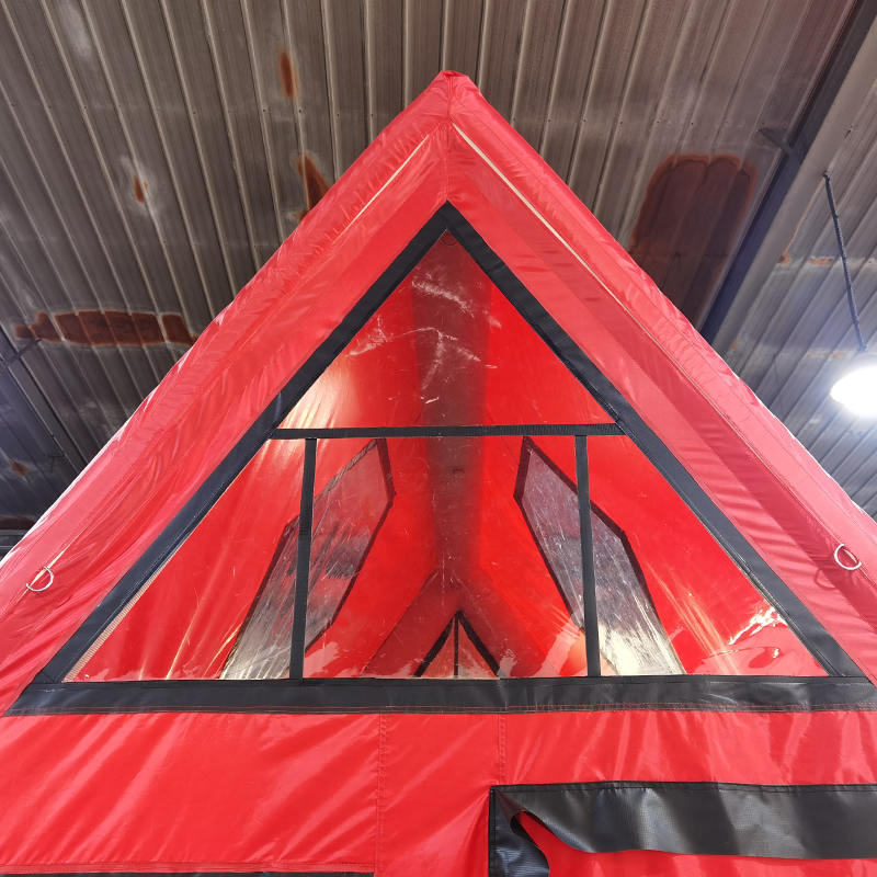 8-10 pessoas barraca de ar inflável à prova d'água de quatro estações para camping