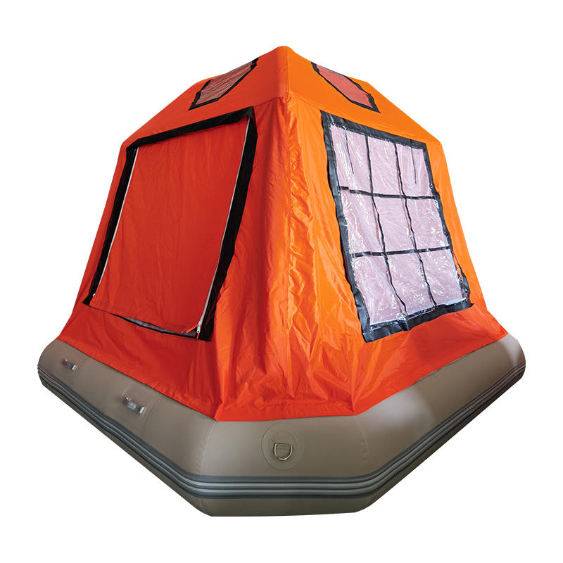 Barraca inflável flutuante para 4 pessoas